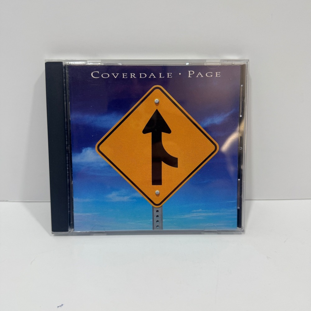Coverdale Page CD Album Unisex OS Blue Good 1993 Hard Rock Jimmy Page David
